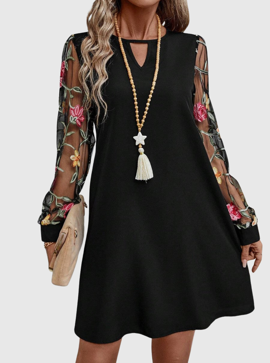 Jolanta | Elegantní šaty s výstřihem do V