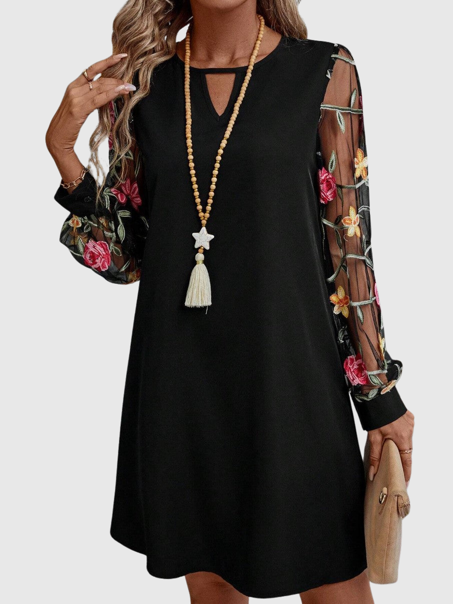 Jolanta | Elegantní šaty s výstřihem do V