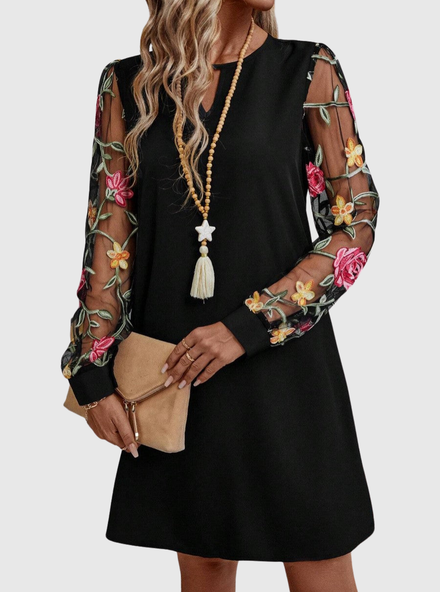 Jolanta | Elegantní šaty s výstřihem do V