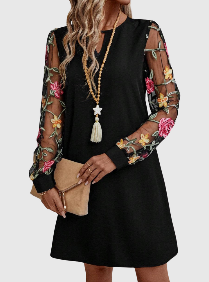 Jolanta | Elegantní šaty s výstřihem do V